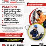 Recruitment For QCON-QAFCO Project in Qatar