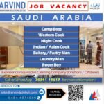 Saudi Arabia Catering Jobs 2026 – Onshore and Offshore projects.