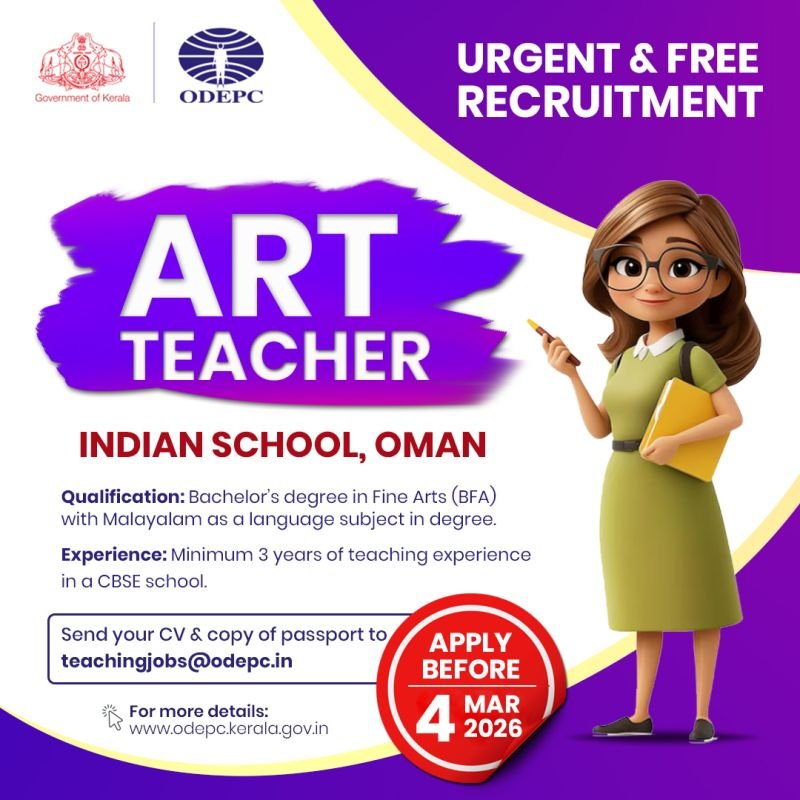 Recruiting Art Teachers to Oman - Appy Online