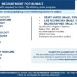 Kuwait Medical Jobs 2026 – Doctors, Nurses & Technicians Recruitment Kuwait Medical Jobs 2026 – Doctors, Nurses & Technicians Recruitment