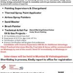 Lamprell UAE ongoing yard project hiring with free recruitment and interviews in Mumbai and Visakhapatnam