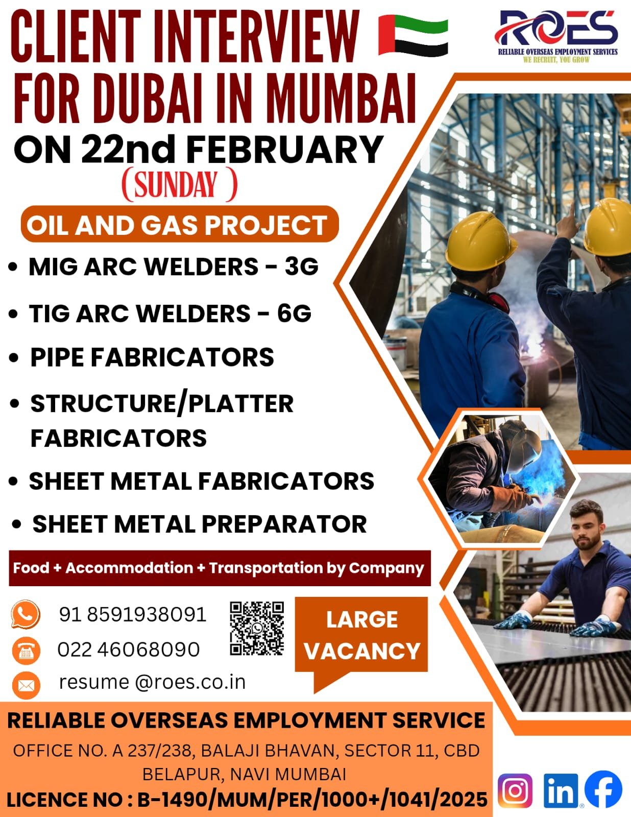 Dubai Oil & Gas Jobs 2026 | Apply Now