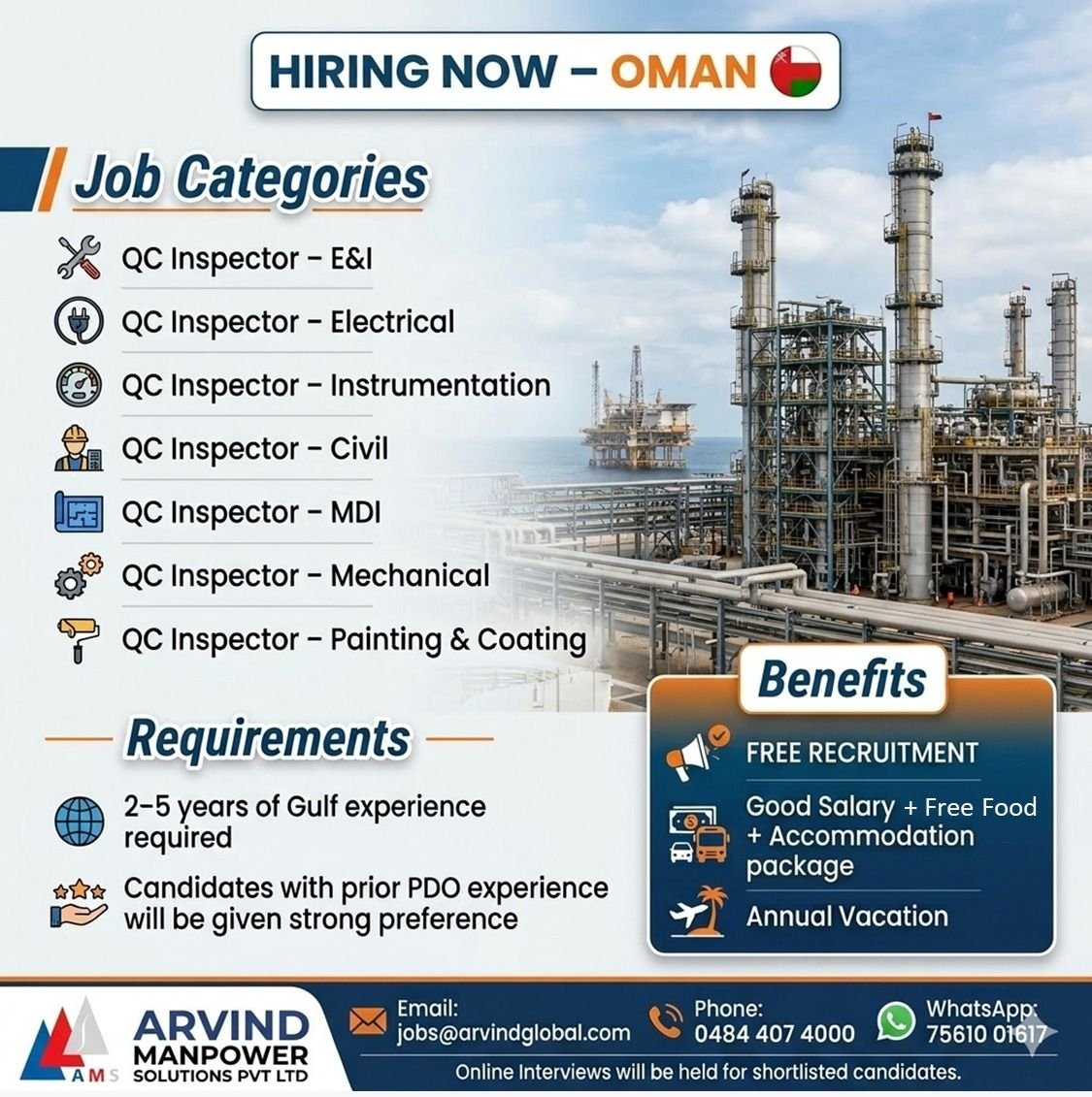 Exciting Career Opportunities in Oman - Apply Today