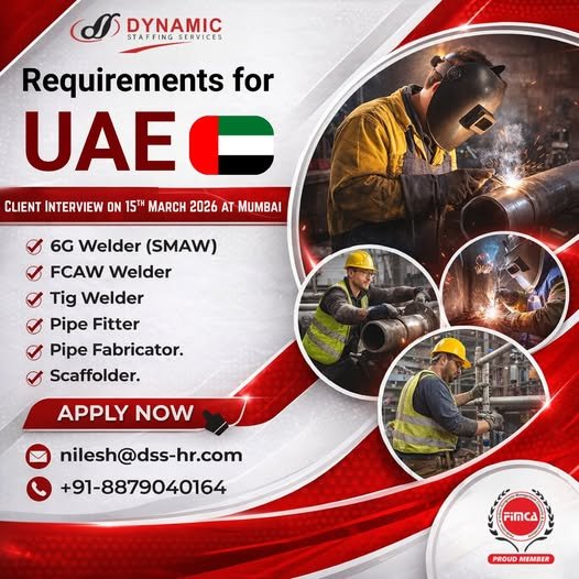 Job Requirements for UAE - Apply Online