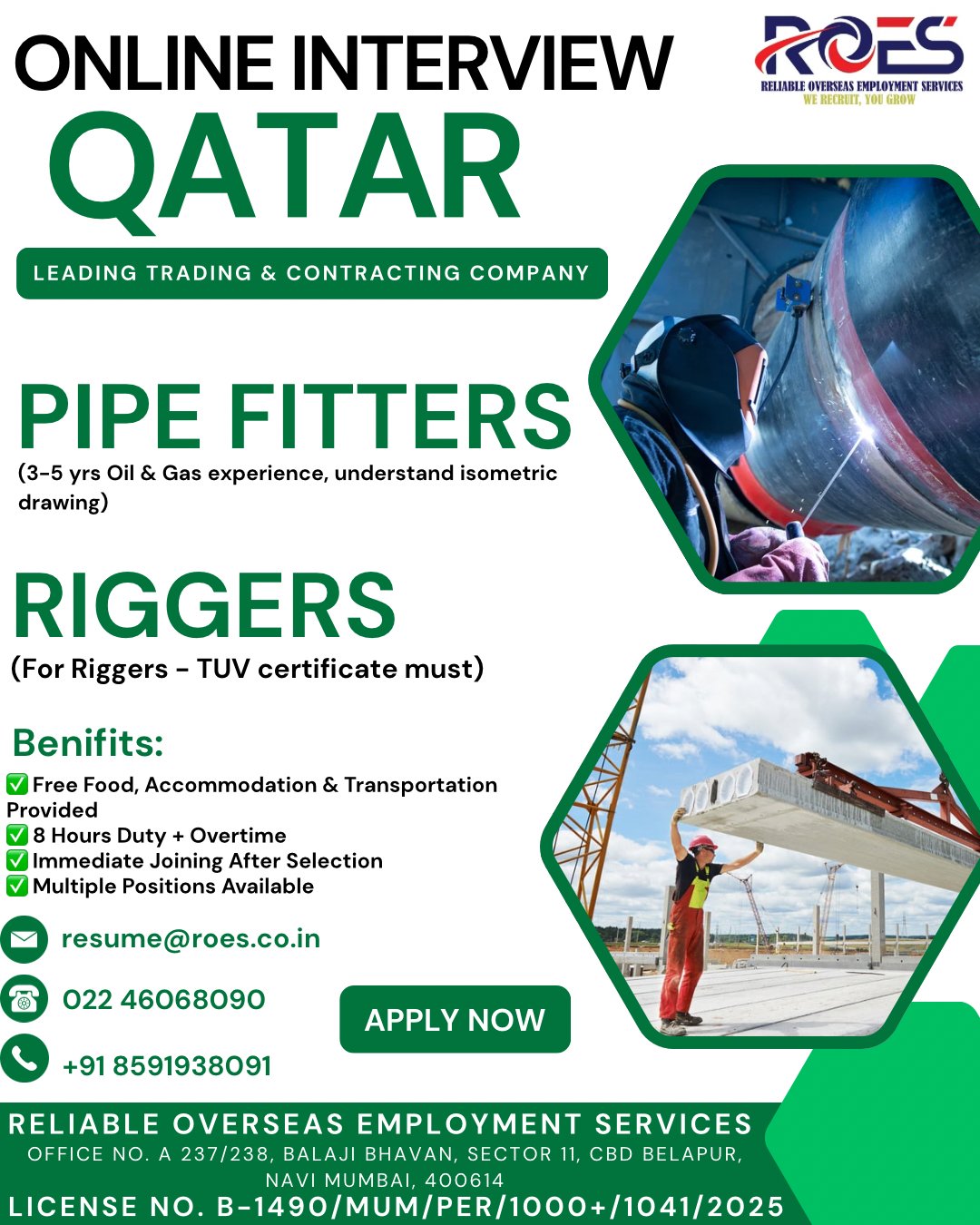 Qatar Oil & Gas Jobs 2026 – Online Interview Opportunity