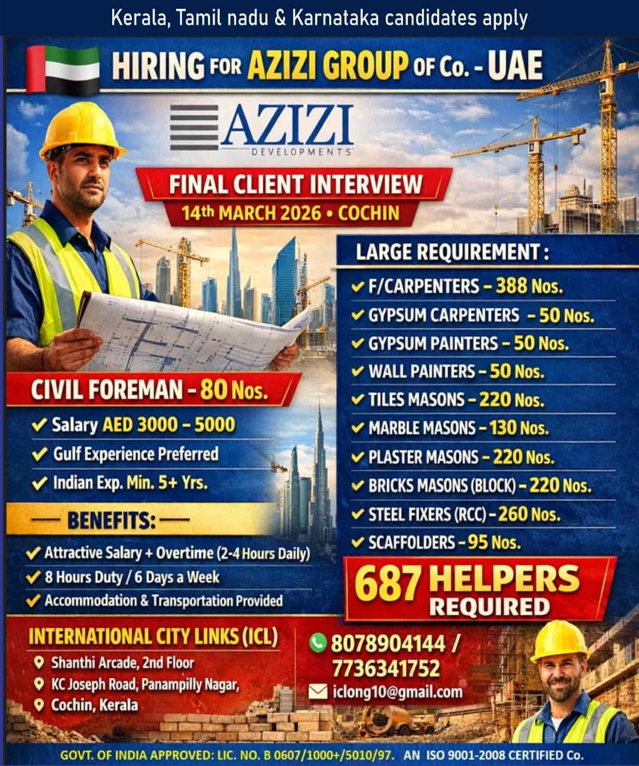 Azizi Group UAE Jobs 2026 - Apply Online