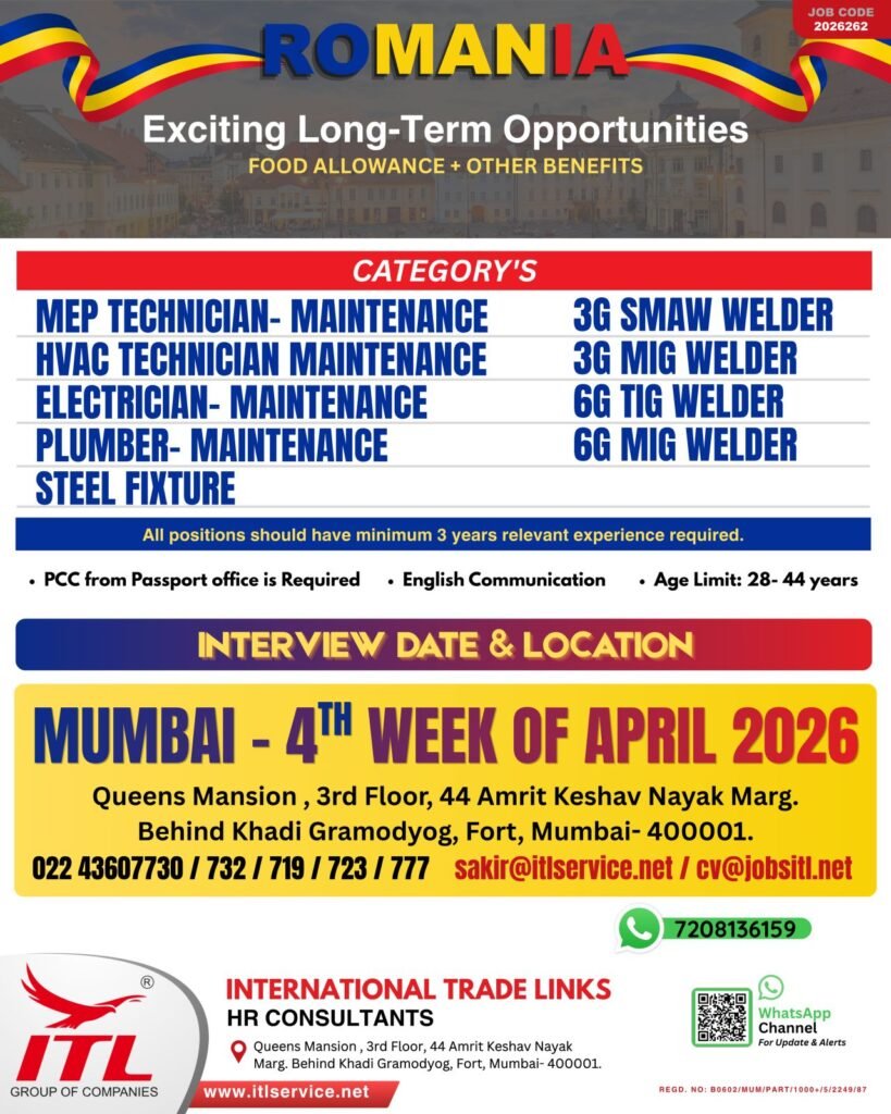 Romania Jobs 2026 – Long-Term Job Opportunities