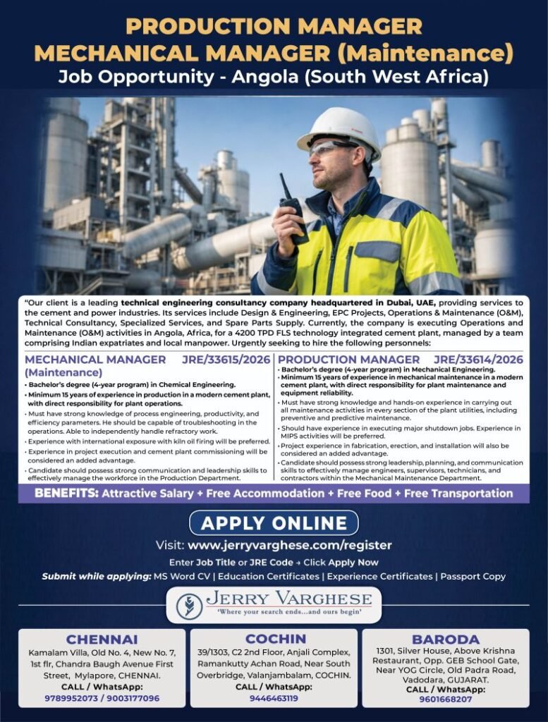 Hiring For a leading technical engineering consultancy company in UAE