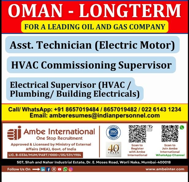 Long-Term Job Opportunities in Oman – Oil & Gas Sector