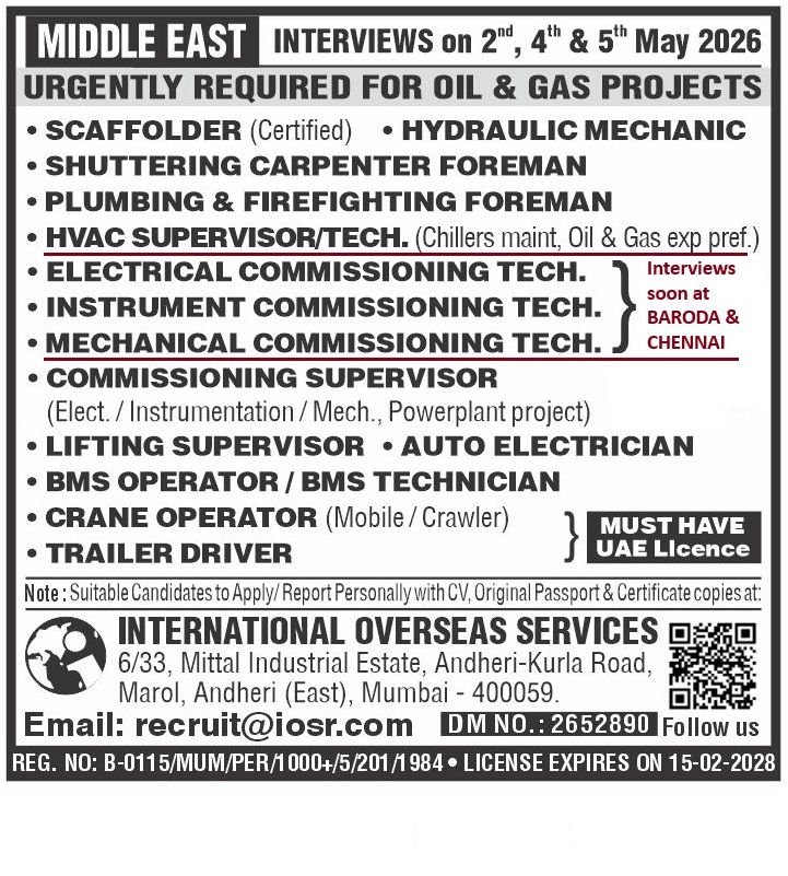 Middle East Oil & Gas Jobs 2026: Urgent Hiring 