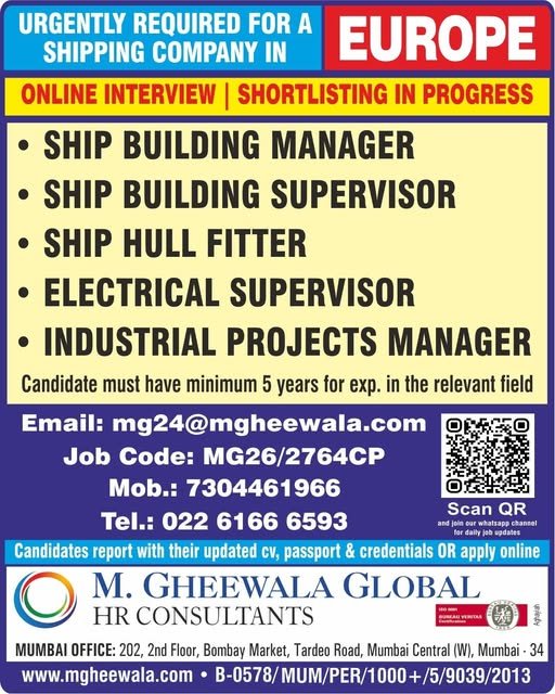 Europe Shipping Jobs 2026 – Urgent Hiring for Skilled Professionals Europe Shipping Jobs 2026 – Urgent Hiring for Skilled Professionals