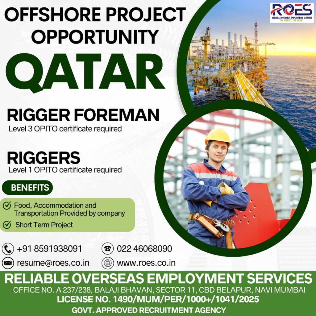 Qatar - Job opportunities in the oil & gas sector