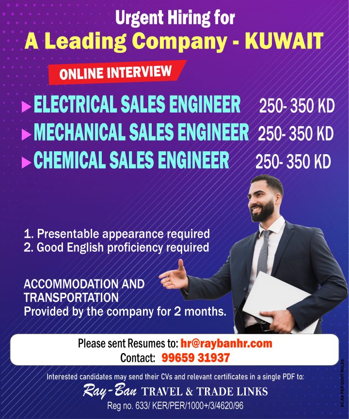 Urgent Hiring for Engineers in Kuwait – Apply Now for High-Paying Engineering Jobs
