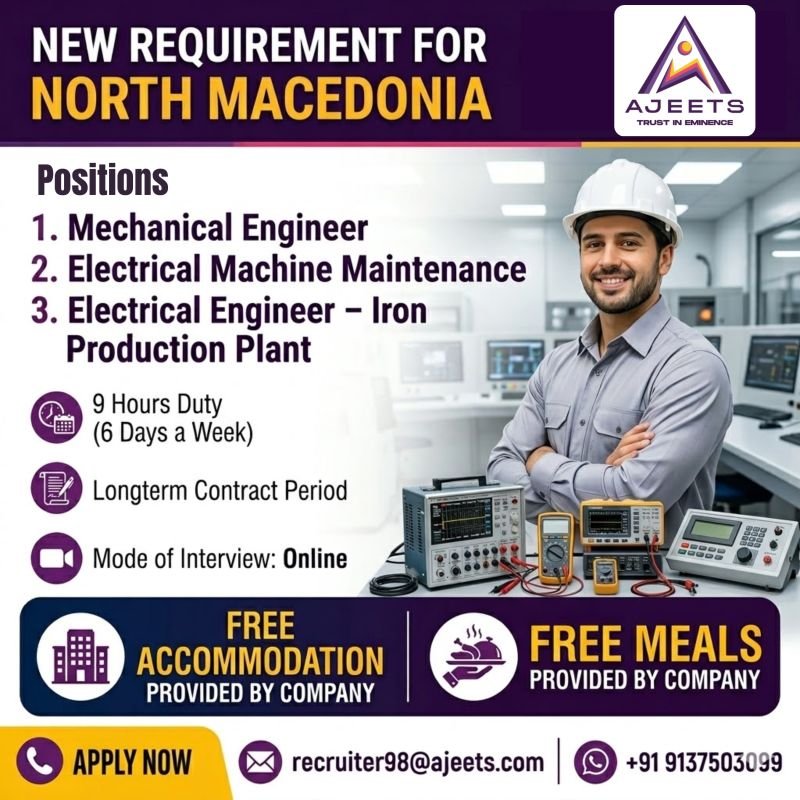 Career Opportunity in North Macedonia - Apply Today