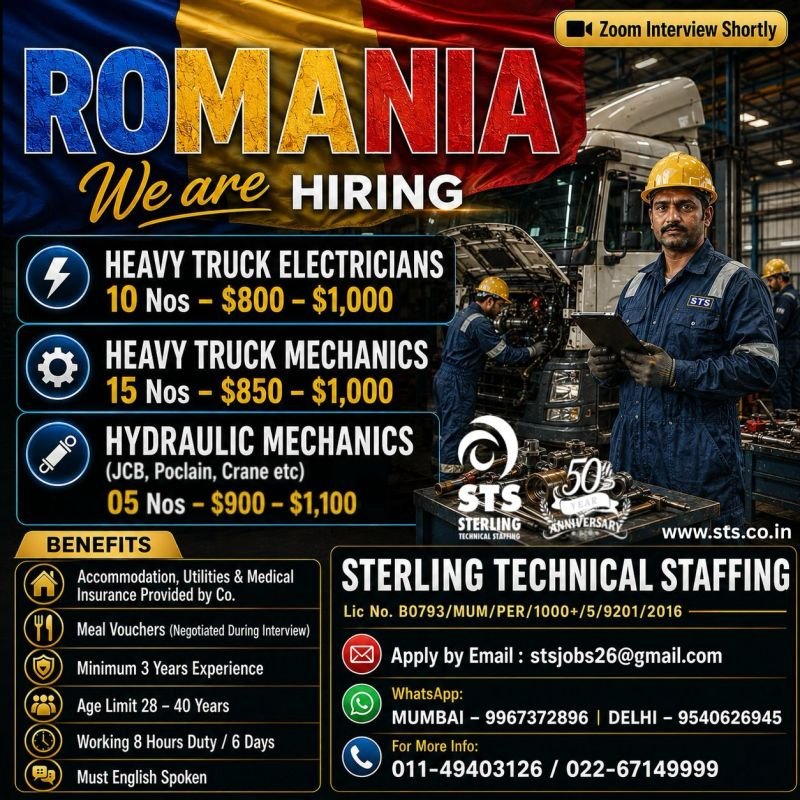 Romania Job Openings – Apply Now