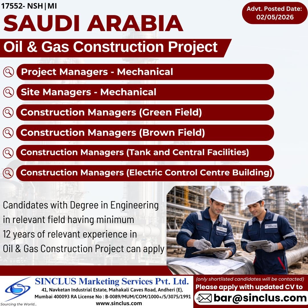 Job Opportunities in Saudi Arabia’s Oil & Gas Sector - Apply Now