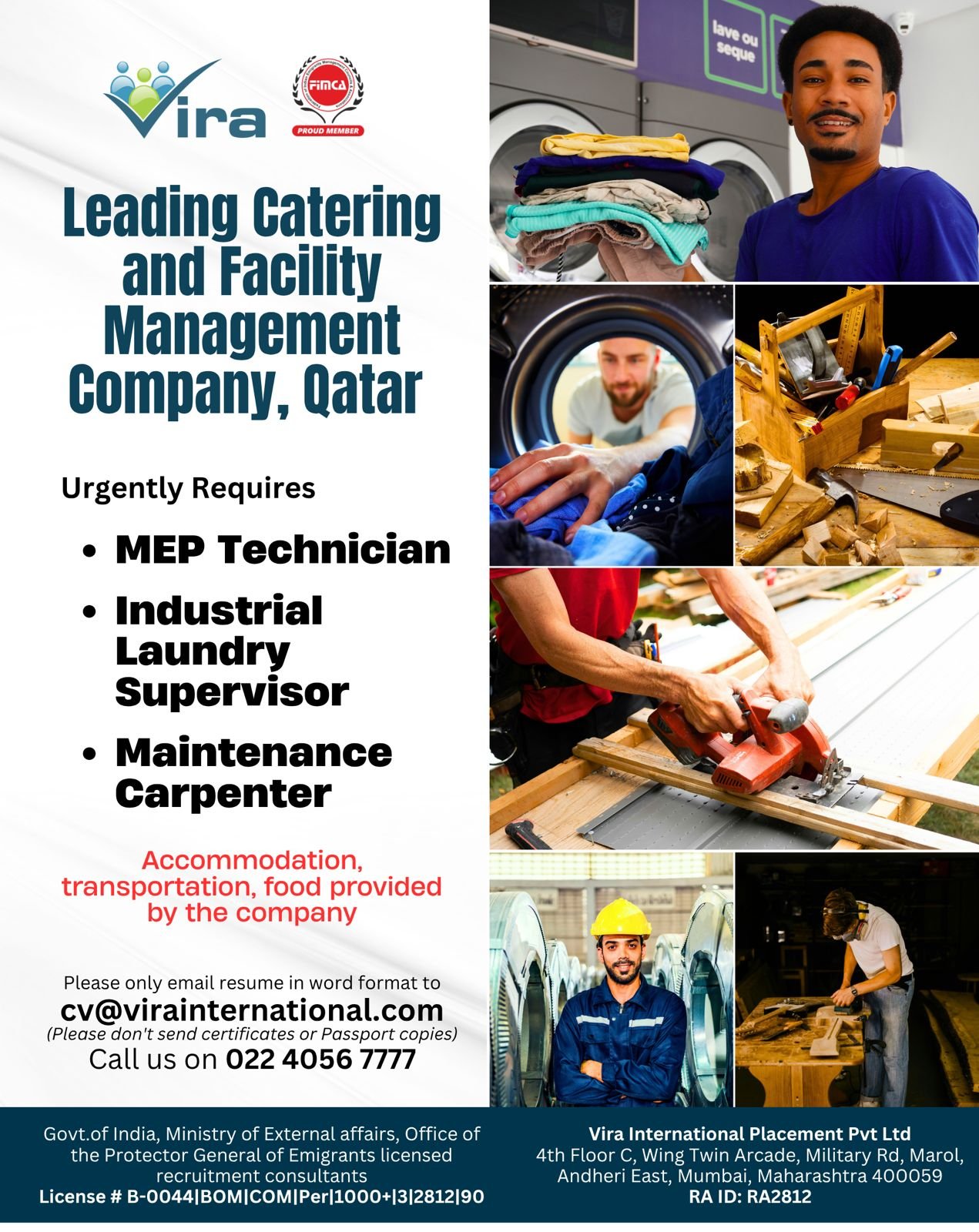 Qatar Facility Management Jobs 2026 | Urgent Hiring 