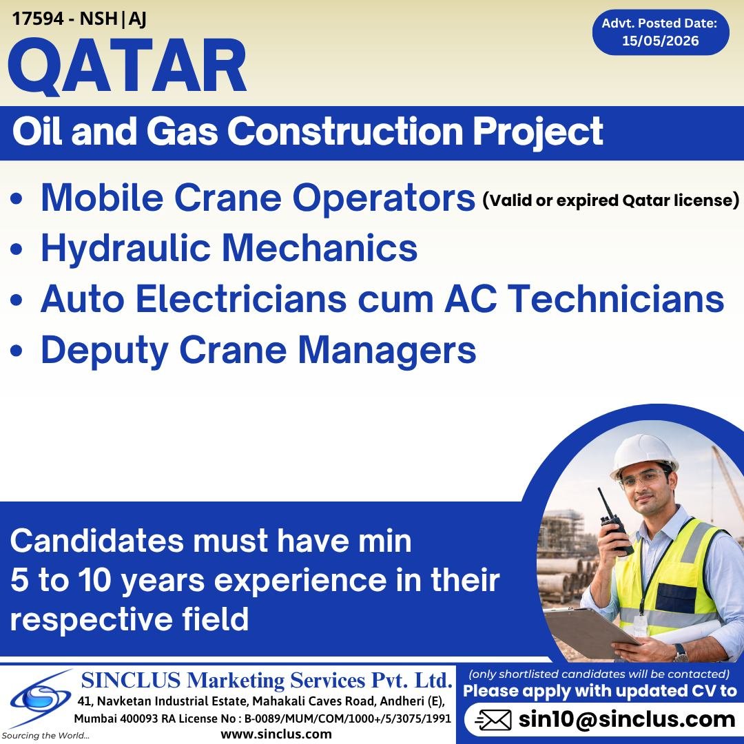 Job Opportunities in Qatar’s Oil & Gas Construction Sector