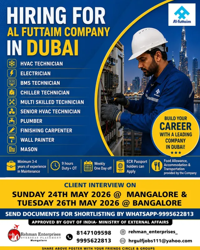 Dubai UAE Jobs 2026: Hiring For Al Futtaim Company