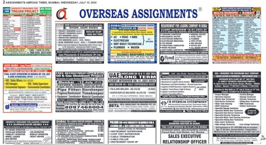 Assignment Abroad Times – 30th May 2026