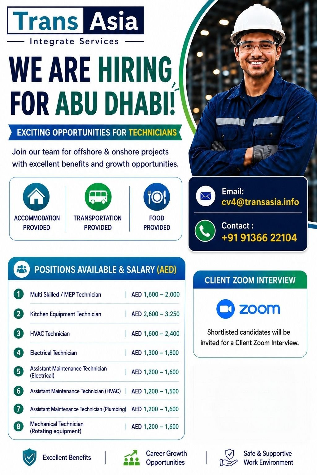 UAE : Hiring For Offshore & Onshore Projects