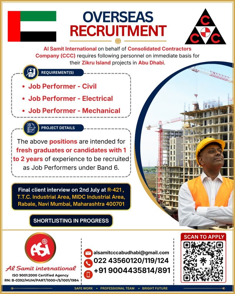 Jobs in Abu Dhabi | CCC Zirku Island Project 