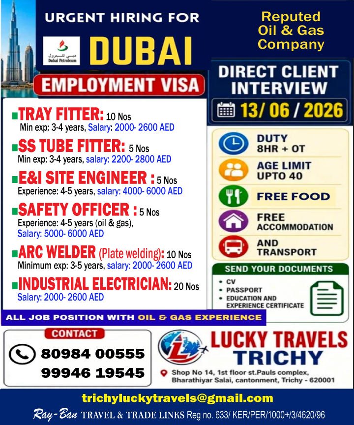 Dubai Oil & Gas Jobs 2026 – Hiring For Dubai Petroleum Dubai Oil & Gas Jobs 2026 – Hiring For Dubai Petroleum