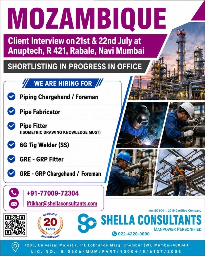 Mozambique Oil & Gas Jobs 2026 – Client Interview