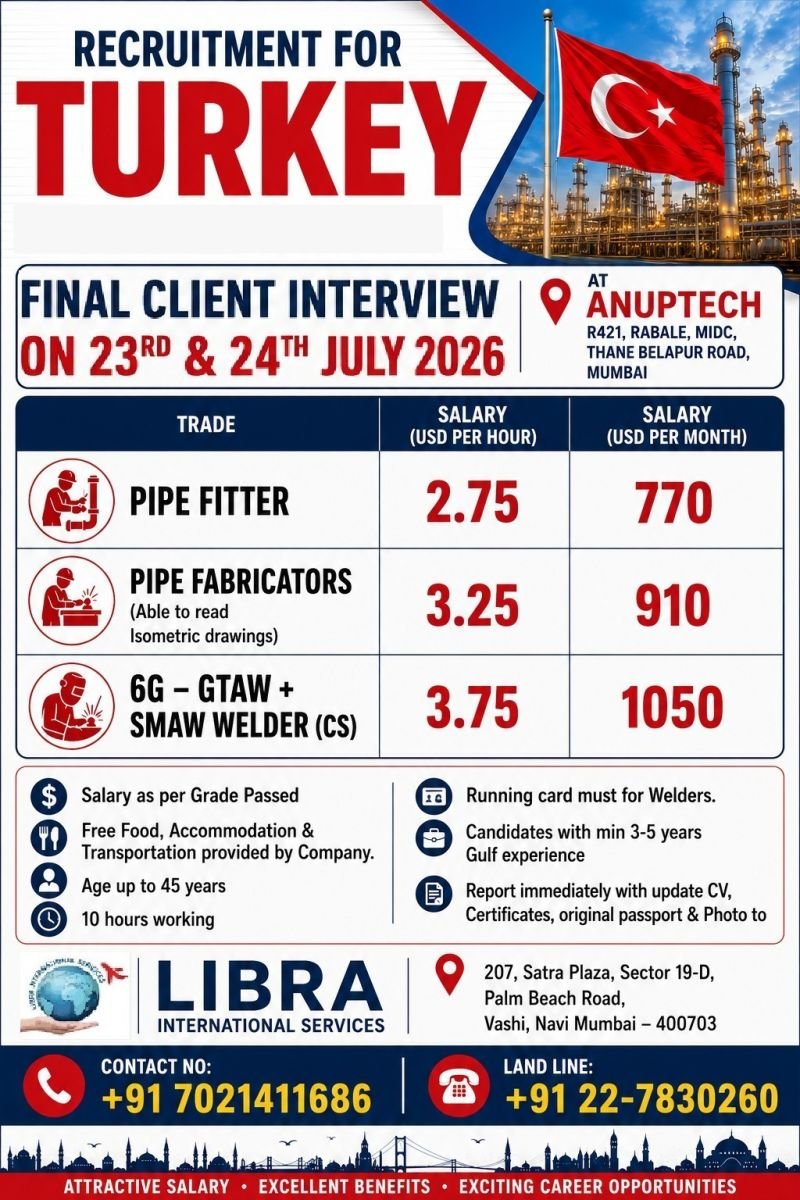Exciting Career Opportunity in Turkey - Apply Now