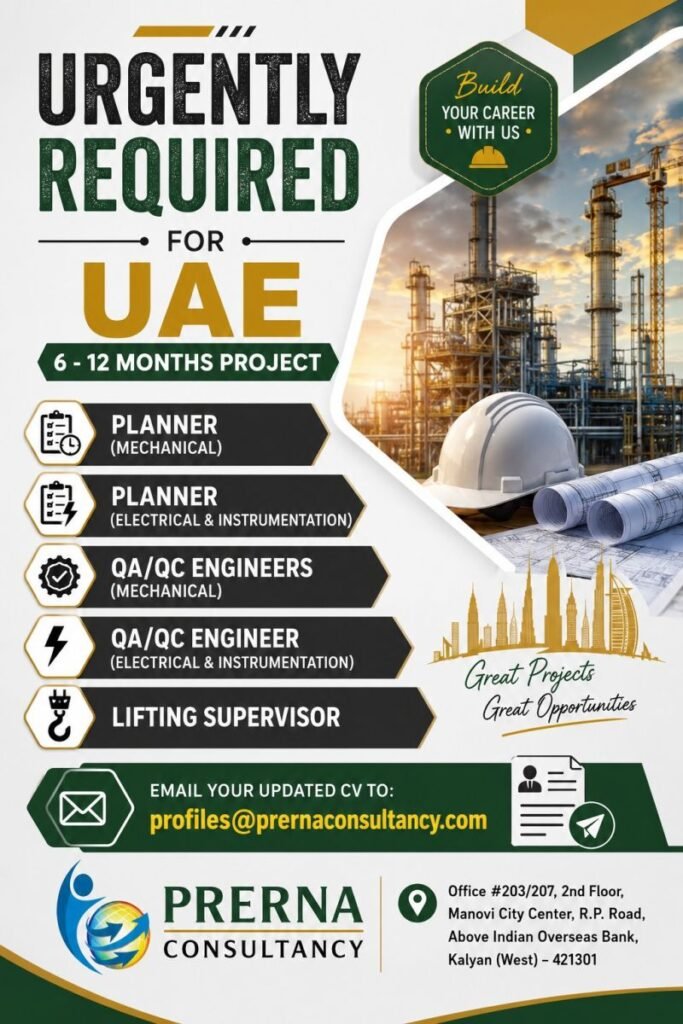 UAE Oil & Gas Jobs 2026 – Multiple Vacancies | Apply Now UAE Oil & Gas Jobs 2026 – Multiple Vacancies | Apply Now