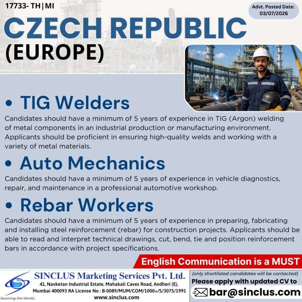 Exciting Career Opportunities in the Czech Republic (Europe)