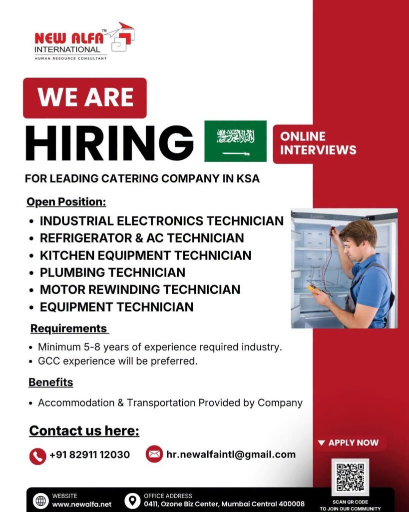 Saudi Arabia Catering Company Jobs 2026 | Apply Online Saudi Arabia Catering Company Jobs 2026 | Apply Online