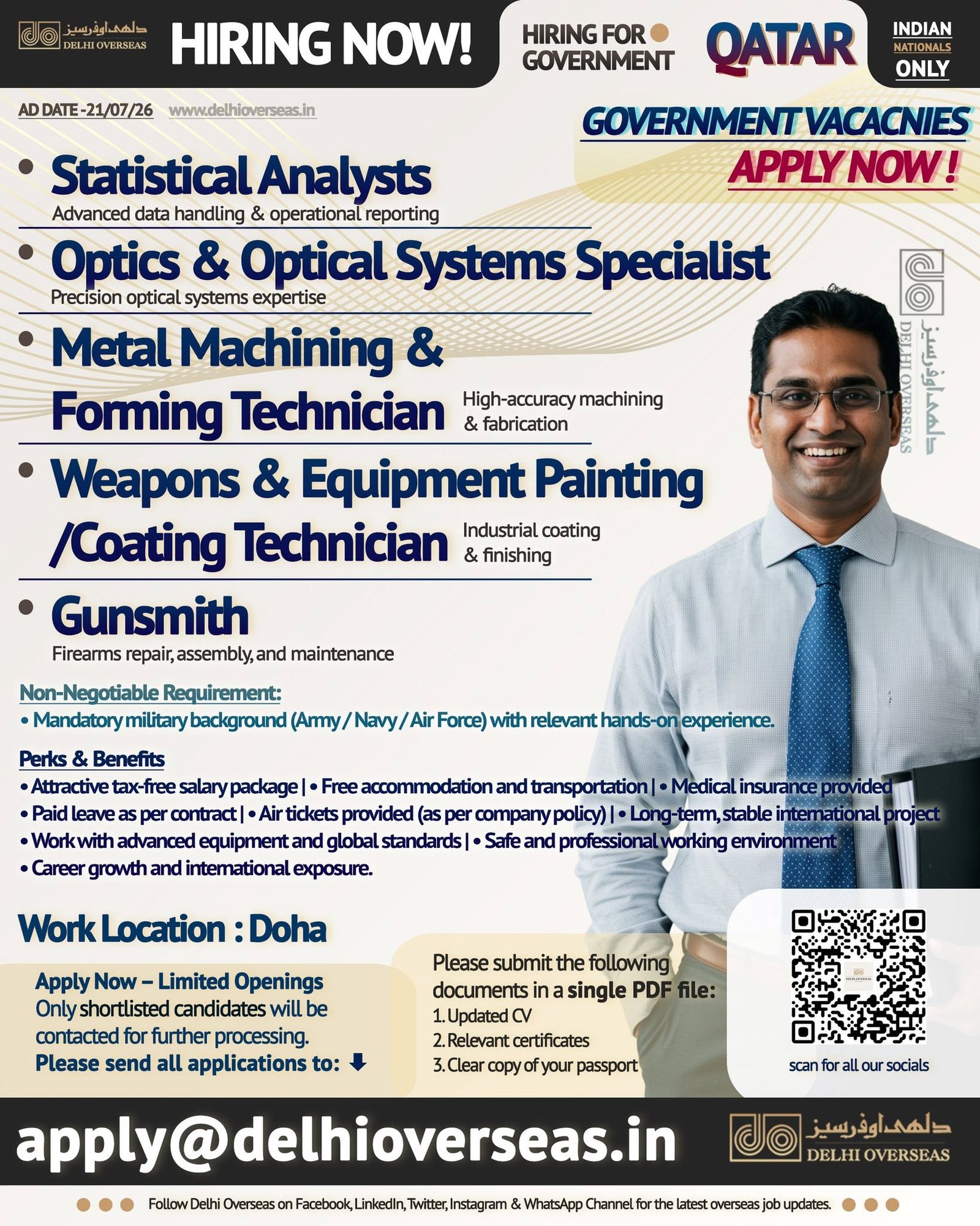 Qatar Government Jobs 2026 | Apply Now