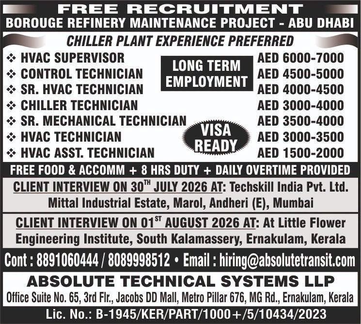 UAE Borouge Refinery Maintenance Project Jobs 2026 | Apply Today UAE Borouge Refinery Maintenance Project Jobs 2026 | Apply Today