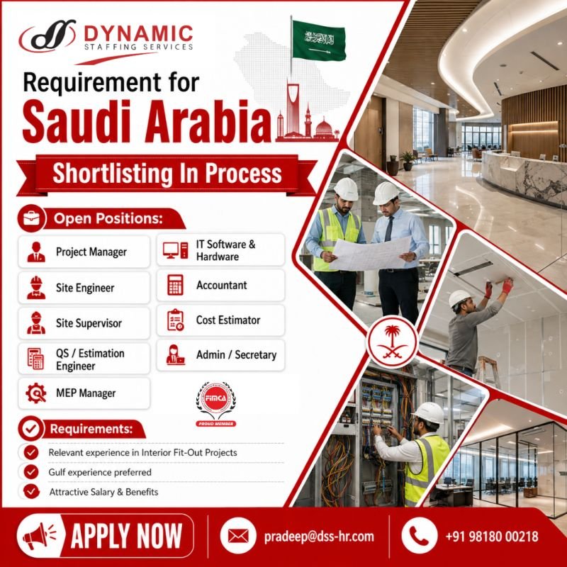 Requirements for Saudi Arabia - Apply Now