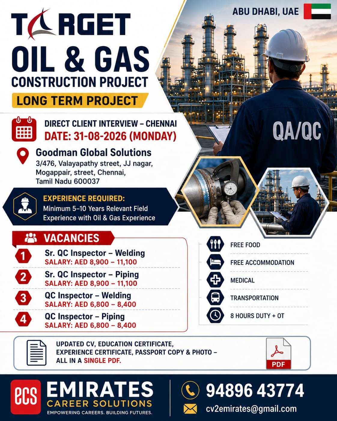 Abu Dhabi TARGET Oil & Gas Jobs 2026 – Apply Now