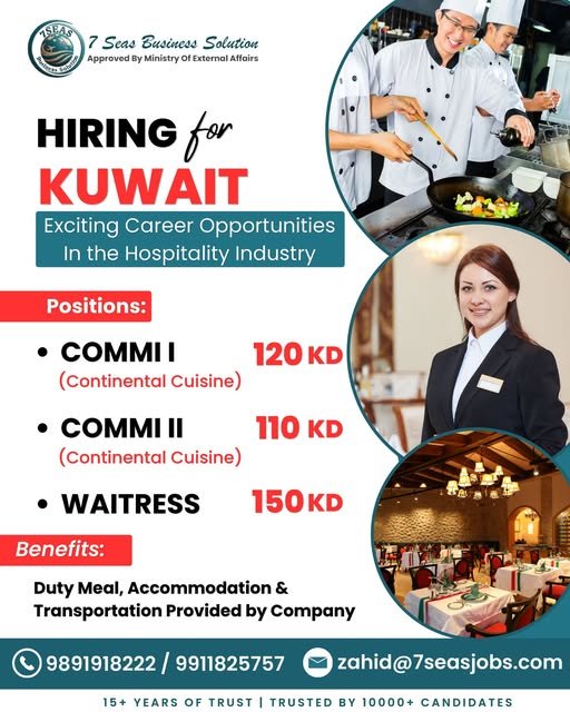 Kuwait : Career Opportunities in the Hospitality Industry
