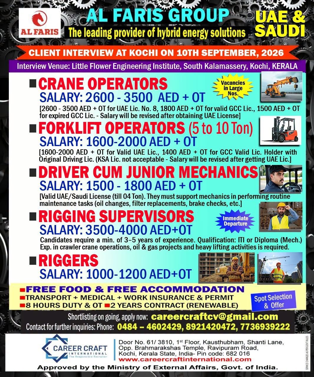 UAE Jobs 2026: Al Faris Group Vacancies 