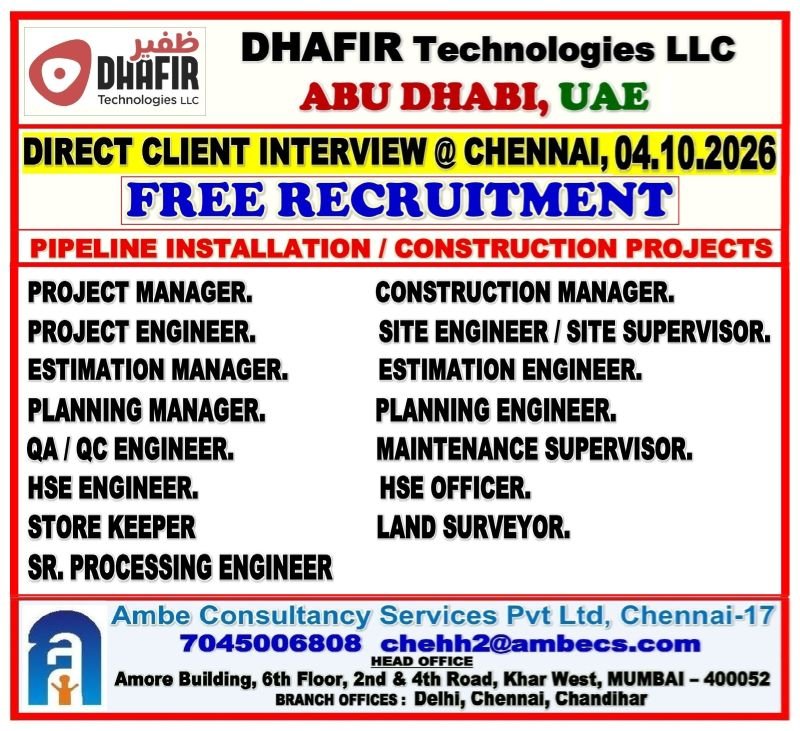 Dhafir Technologies Abu Dhabi Jobs 2026 – Apply Now