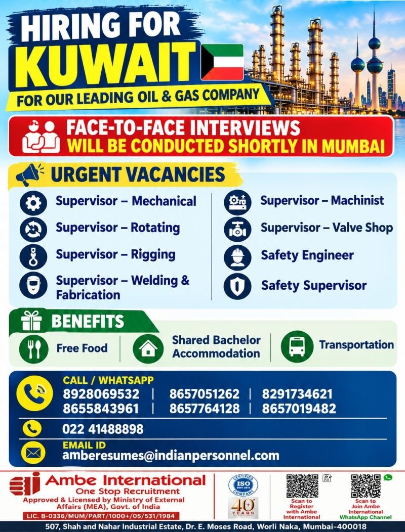 Kuwait Oil & Gas Company Jobs - Apply Now