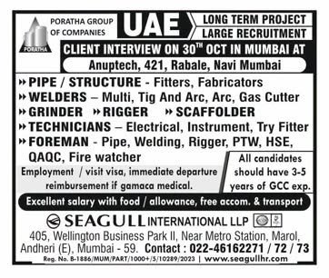 UAE Jobs 2026: Poratha Group of Companies Recruitment